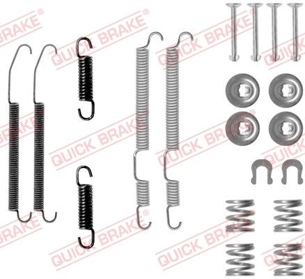 OJD Quick Brake 1050760 - Комплект принадлежности, спирани челюсти vvparts.bg