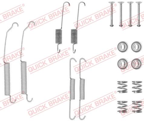 OJD Quick Brake 105-0701 - Комплект принадлежности, спирани челюсти vvparts.bg