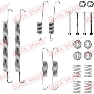 OJD Quick Brake 1050707 - Комплект принадлежности, спирани челюсти vvparts.bg