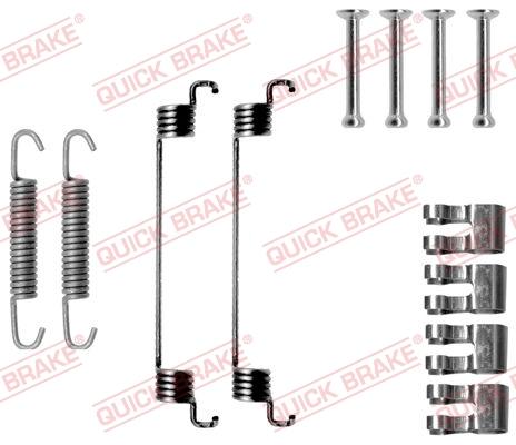 OJD Quick Brake 1050783 - Комплект принадлежности, спирани челюсти vvparts.bg