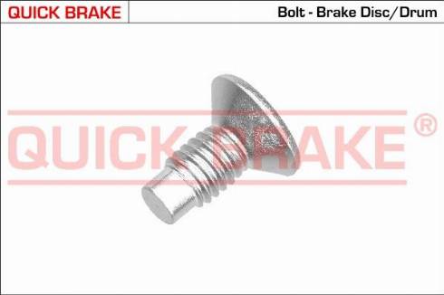 OJD Quick Brake 11663 - Винт, спирачен апарат vvparts.bg