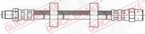 OJD Quick Brake 36.201 - Спирачен маркуч vvparts.bg