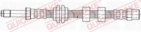 OJD Quick Brake 32.937 - Спирачен маркуч vvparts.bg