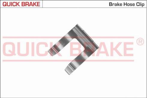 OJD Quick Brake 3208 - Спирачен маркуч vvparts.bg