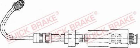 OJD Quick Brake 37.930 - Спирачен маркуч vvparts.bg