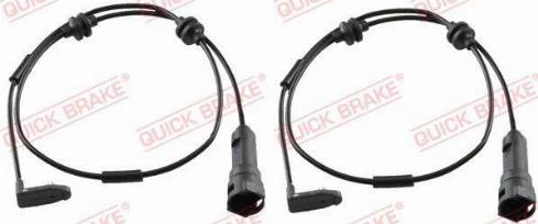 OJD Quick Brake WS 0158 A - Предупредителен контактен сензор, износване на накладките vvparts.bg