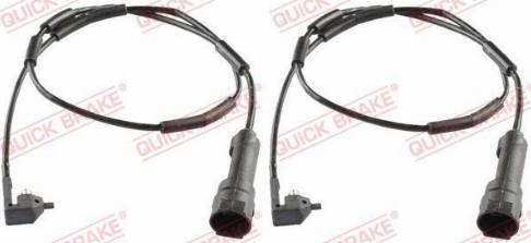 OJD Quick Brake WS 0129 A - Предупредителен контактен сензор, износване на накладките vvparts.bg