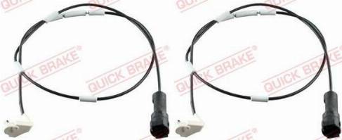 OJD Quick Brake WS 0128 A - Предупредителен контактен сензор, износване на накладките vvparts.bg