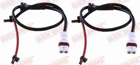 OJD Quick Brake WS0348A - Предупредителен контактен сензор, износване на накладките vvparts.bg