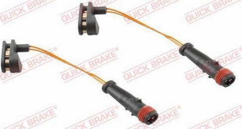 OJD Quick Brake WS 0229 A - Предупредителен контактен сензор, износване на накладките vvparts.bg