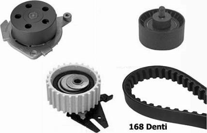 OMB KMB5009D - Водна помпа+ к-кт ангренажен ремък vvparts.bg