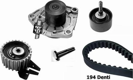 OMB KMB10184E - Водна помпа+ к-кт ангренажен ремък vvparts.bg