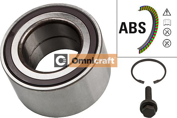 Omnicraft 2466585 - Комплект колесен лагер vvparts.bg