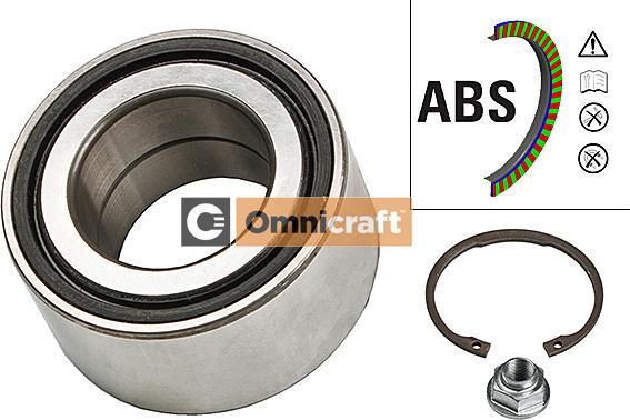 Omnicraft 2466608 - Комплект колесен лагер vvparts.bg