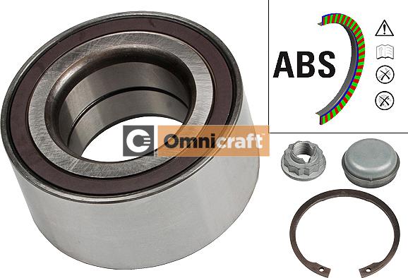 Omnicraft 2466754 - Комплект колесен лагер vvparts.bg