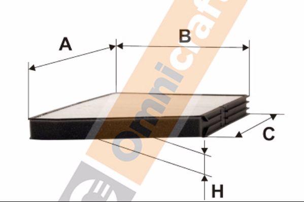 Omnicraft 2135510 - Филтър купе (поленов филтър) vvparts.bg