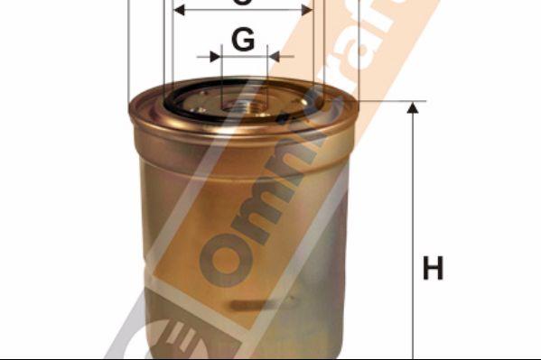 Omnicraft 2136829 - Горивен филтър vvparts.bg