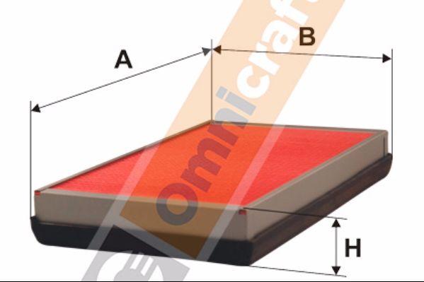 Omnicraft 2133003 - Въздушен филтър vvparts.bg