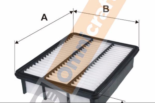 Omnicraft 2133548 - Въздушен филтър vvparts.bg