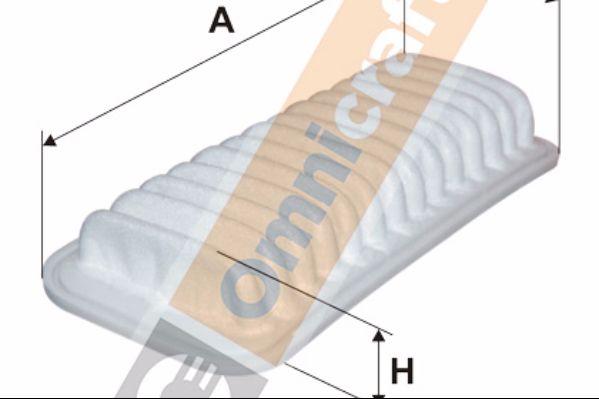 Omnicraft 2133129 - Въздушен филтър vvparts.bg