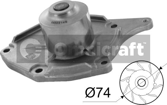 Omnicraft 2316882 - Водна помпа vvparts.bg