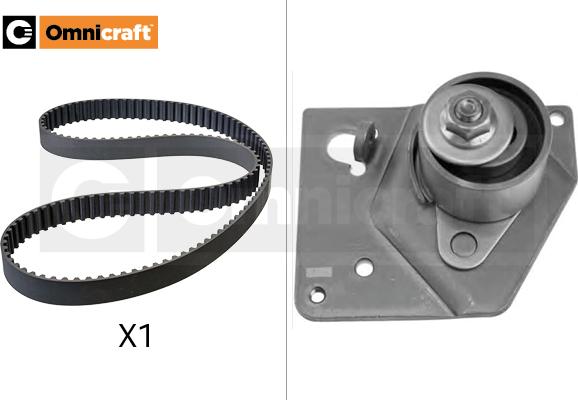 Omnicraft 2328440 - Комплект ангренажен ремък vvparts.bg