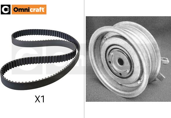 Omnicraft 2328404 - Комплект ангренажен ремък vvparts.bg