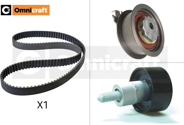 Omnicraft 2328410 - Комплект ангренажен ремък vvparts.bg