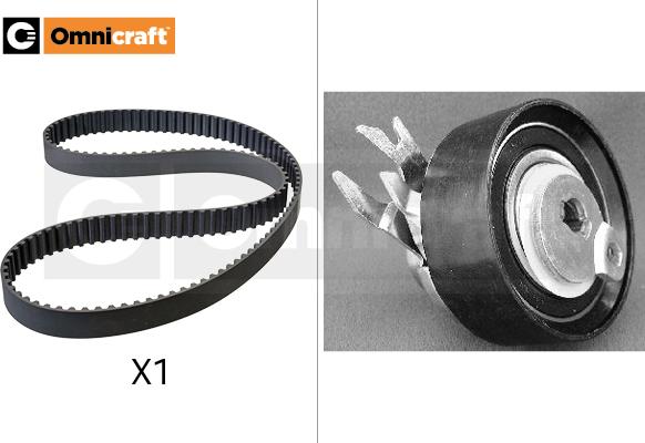 Omnicraft 2328430 - Комплект ангренажен ремък vvparts.bg