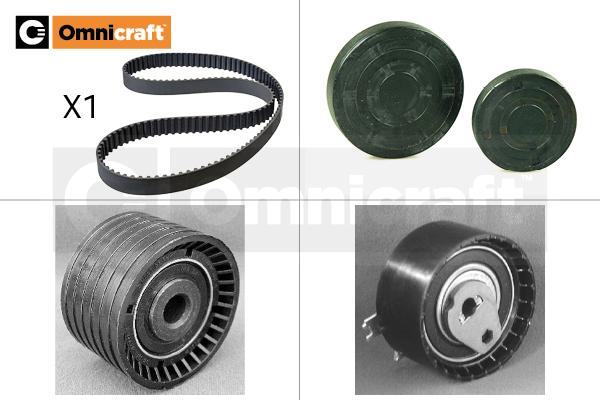 Omnicraft 2328432 - Комплект ангренажен ремък vvparts.bg