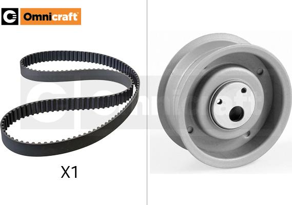 Omnicraft 2328590 - Комплект ангренажен ремък vvparts.bg