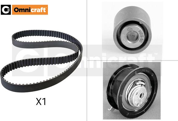 Omnicraft 2328540 - Комплект ангренажен ремък vvparts.bg