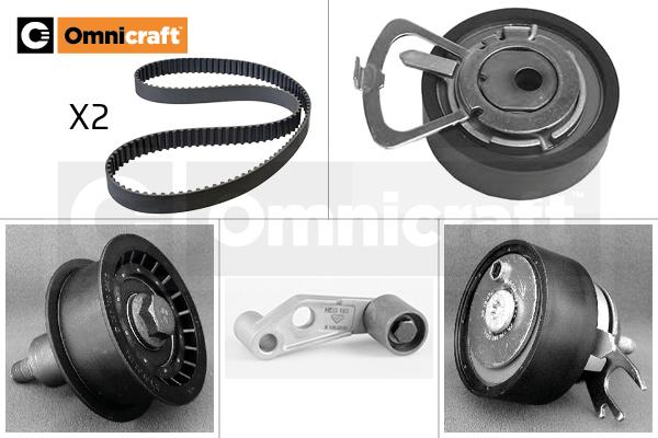 Omnicraft 2328550 - Комплект ангренажен ремък vvparts.bg