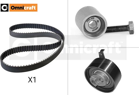 Omnicraft 2328584 - Комплект ангренажен ремък vvparts.bg