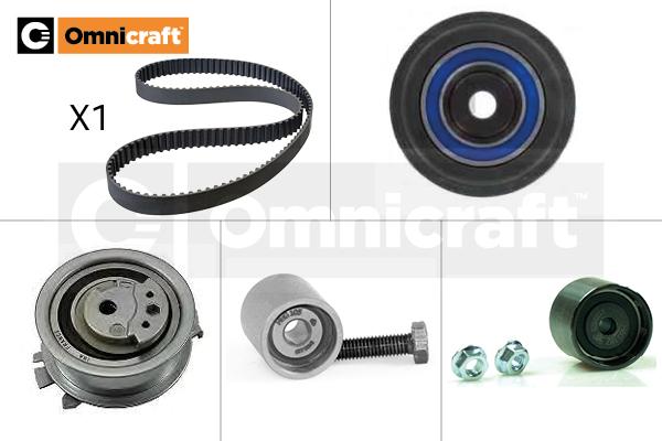 Omnicraft 2328586 - Комплект ангренажен ремък vvparts.bg