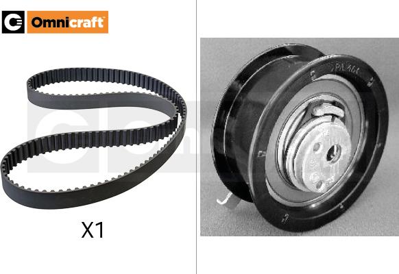 Omnicraft 2328574 - Комплект ангренажен ремък vvparts.bg