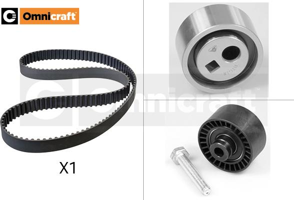 Omnicraft 2328576 - Комплект ангренажен ремък vvparts.bg