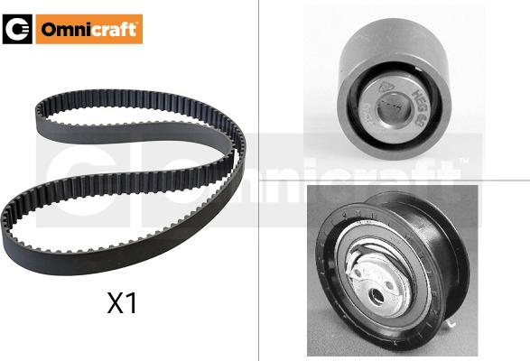 Omnicraft 2328690 - Комплект ангренажен ремък vvparts.bg