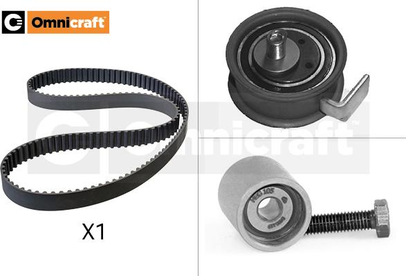 Omnicraft 2328666 - Комплект ангренажен ремък vvparts.bg