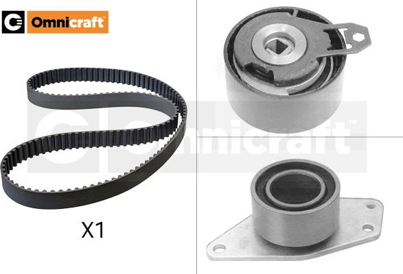 Omnicraft 2328600 - Комплект ангренажен ремък vvparts.bg