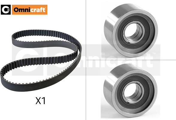 Omnicraft 2328608 - Комплект ангренажен ремък vvparts.bg