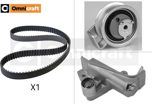 Omnicraft 2328614 - Комплект ангренажен ремък vvparts.bg