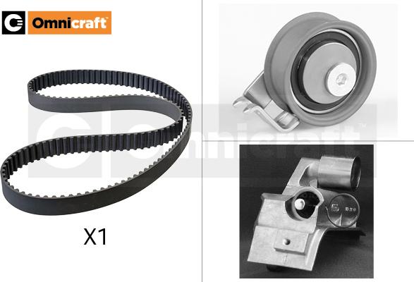 Omnicraft 2328618 - Комплект ангренажен ремък vvparts.bg