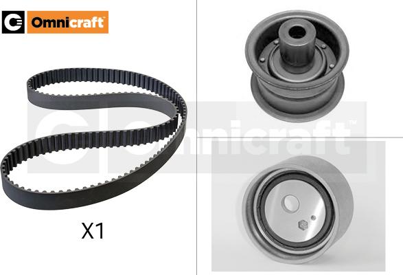 Omnicraft 2328818 - Комплект ангренажен ремък vvparts.bg