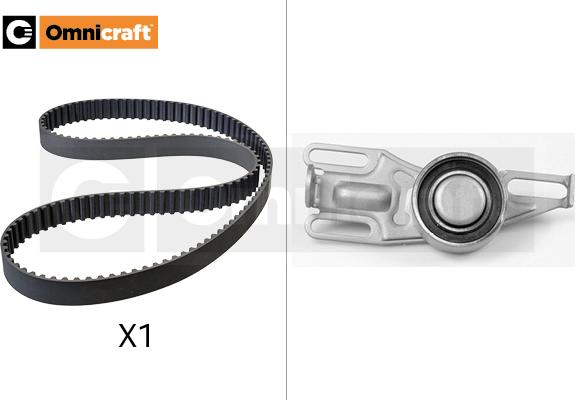 Omnicraft 2328838 - Комплект ангренажен ремък vvparts.bg