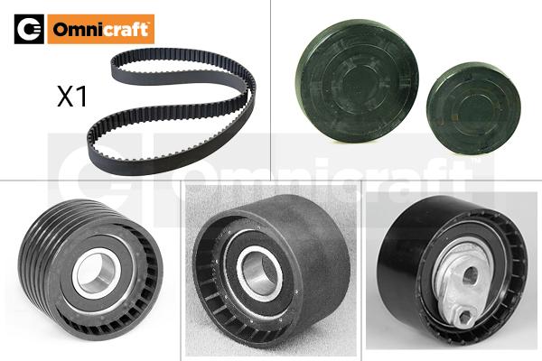 Omnicraft 2328824 - Комплект ангренажен ремък vvparts.bg