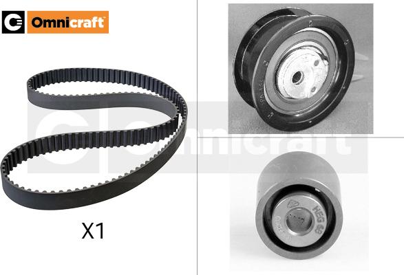 Omnicraft 2328822 - Комплект ангренажен ремък vvparts.bg