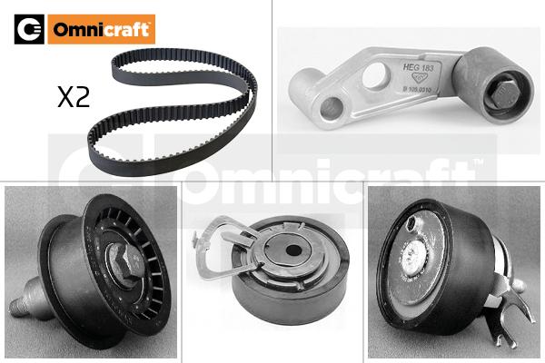 Omnicraft 2328392 - Комплект ангренажен ремък vvparts.bg