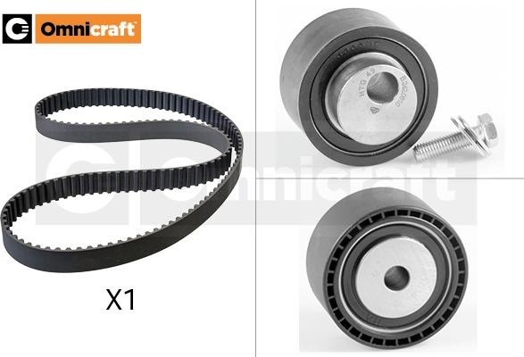 Omnicraft 2328662 - Комплект ангренажен ремък vvparts.bg