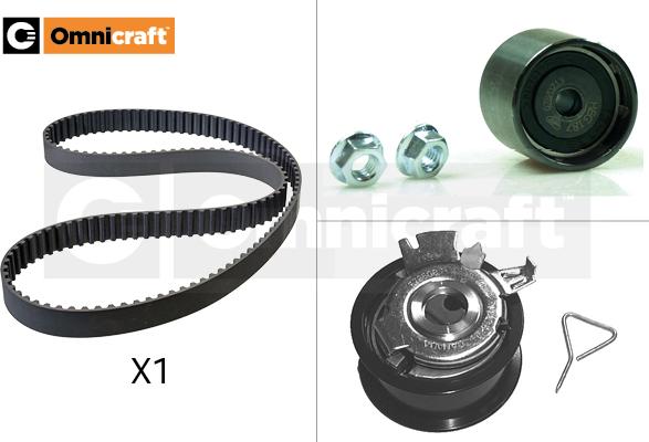 Omnicraft 2328376 - Комплект ангренажен ремък vvparts.bg